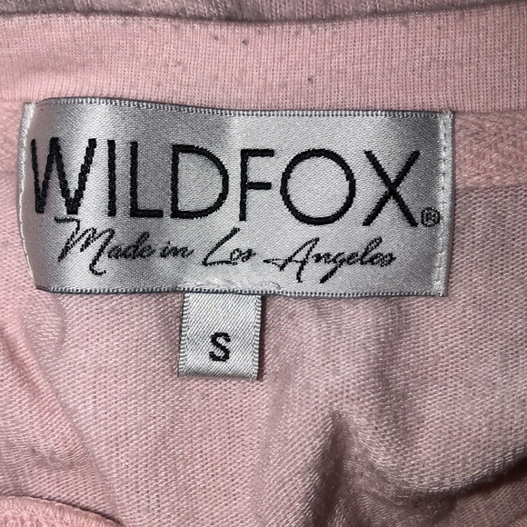 Wildfox size small cotton candy pink sweatshirt - Picture 3 of 6